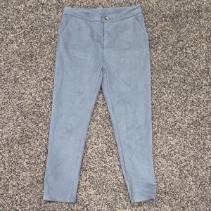 Light Grey Blue Pants